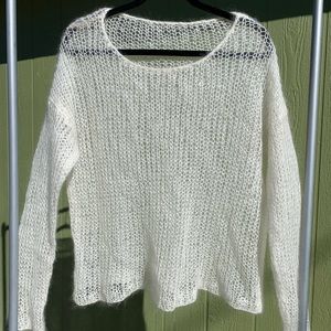 Eileen Fisher loose knit sweater